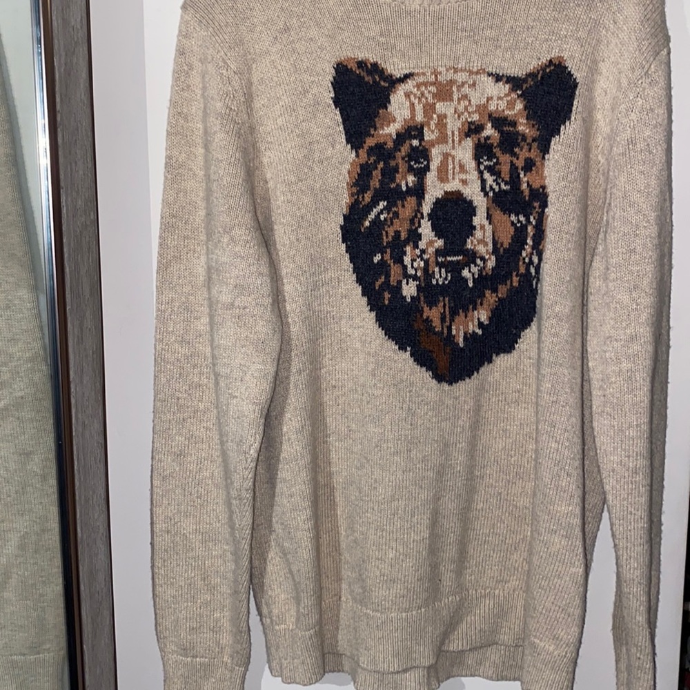 Winter bear sweater